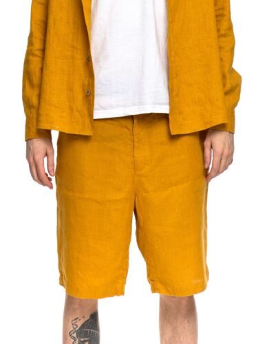 Шорты льняные