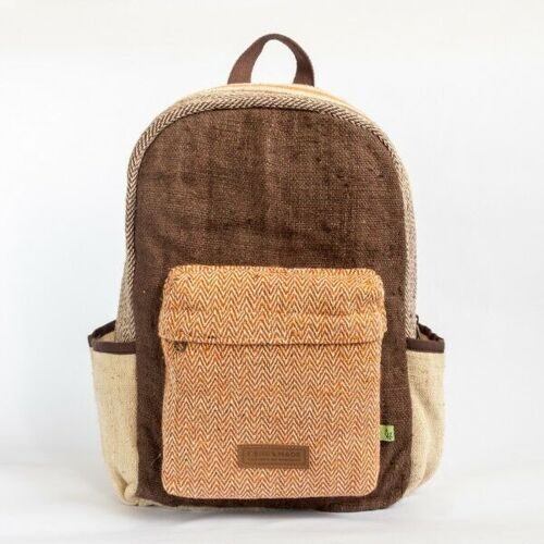 Рюкзак из конопли Тамель, коричневый
