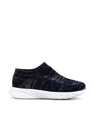 Кроссовки из конопли, синие